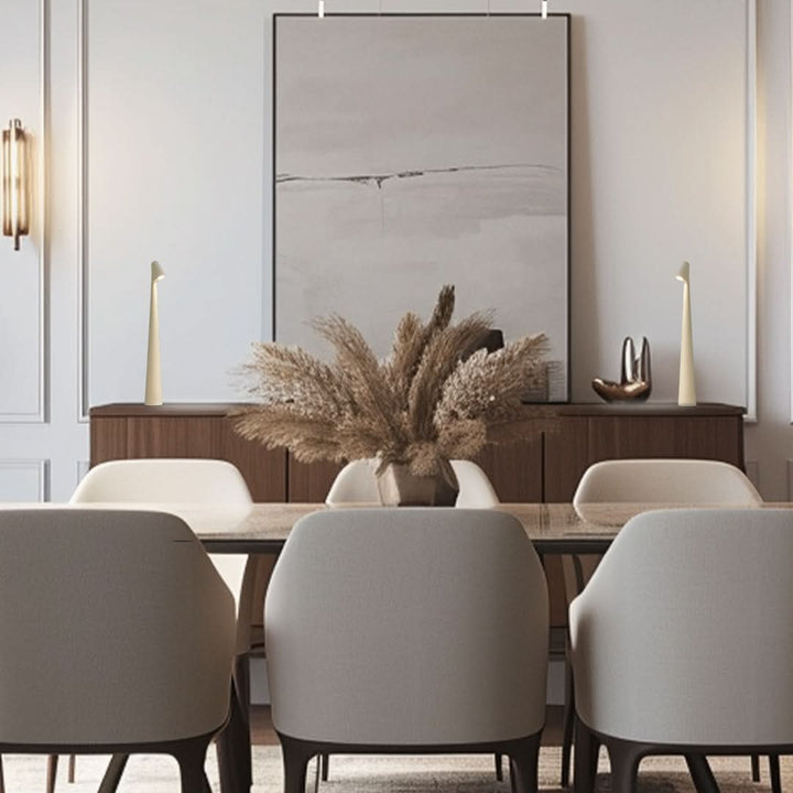 Trådløs LED-bordlampe i designerudseende med 3-trins touch-dæmpning