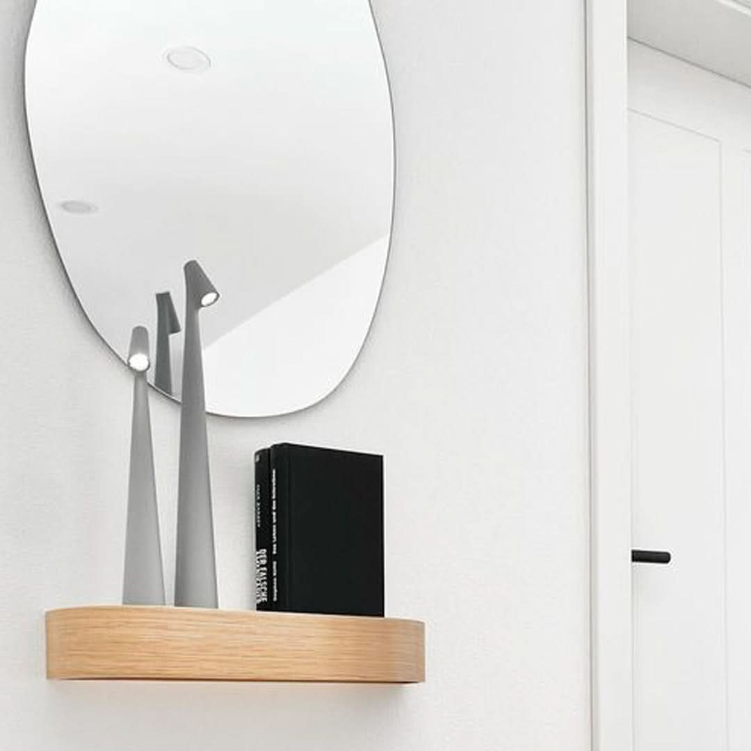 Trådløs LED-bordlampe i designerudseende med 3-trins touch-dæmpning