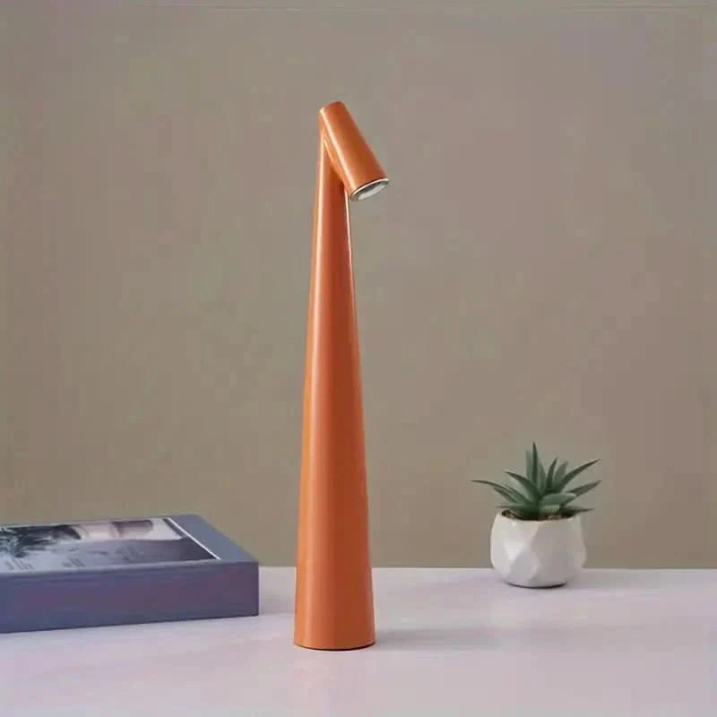 Trådløs LED-bordlampe i designerudseende med 3-trins touch-dæmpning