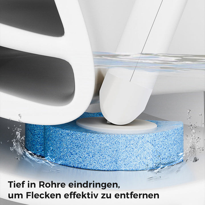 Engangs-toiletbørste | Antibakteriel | Hygiejniske svamphoveder | CleanClick