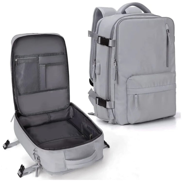 Multifunktionel damerygsæk 35 L med USB-port