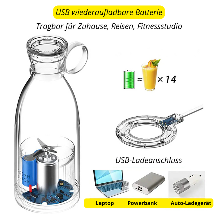 Bærbar blender til enhver lejlighed - SmoothEase