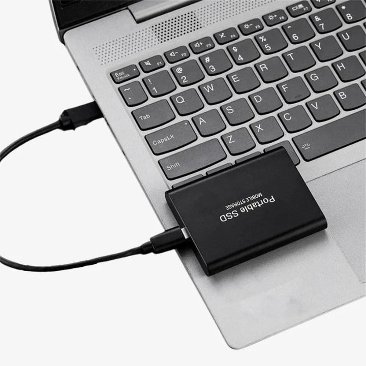 Bærbar ekstern SSD med høj hastighed