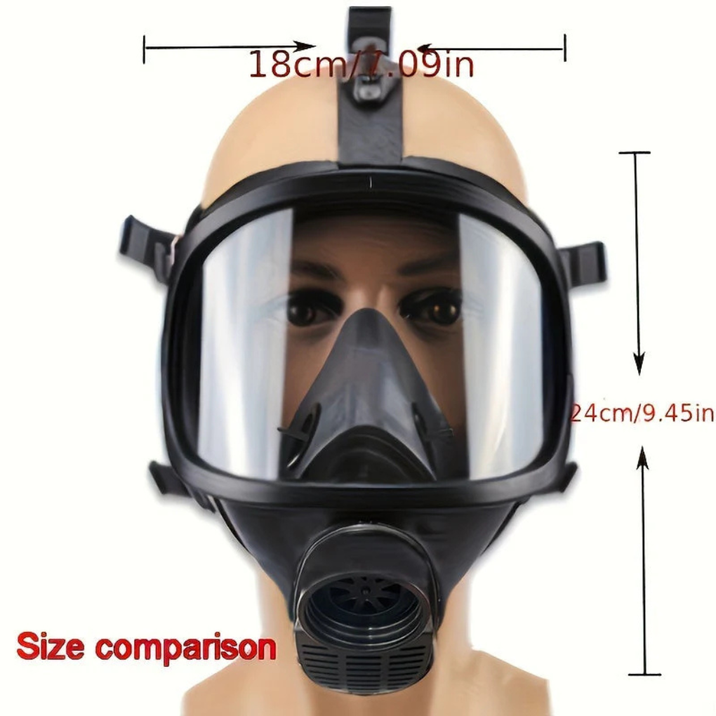 Helmaske til gas