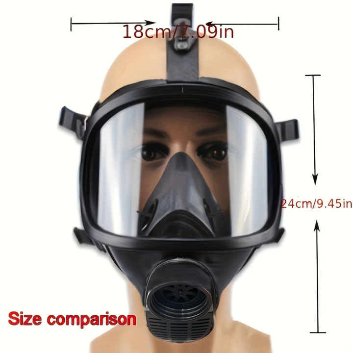 Helmaske til gas