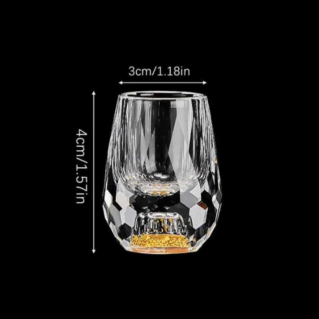 Krystal elegance shotglassæt