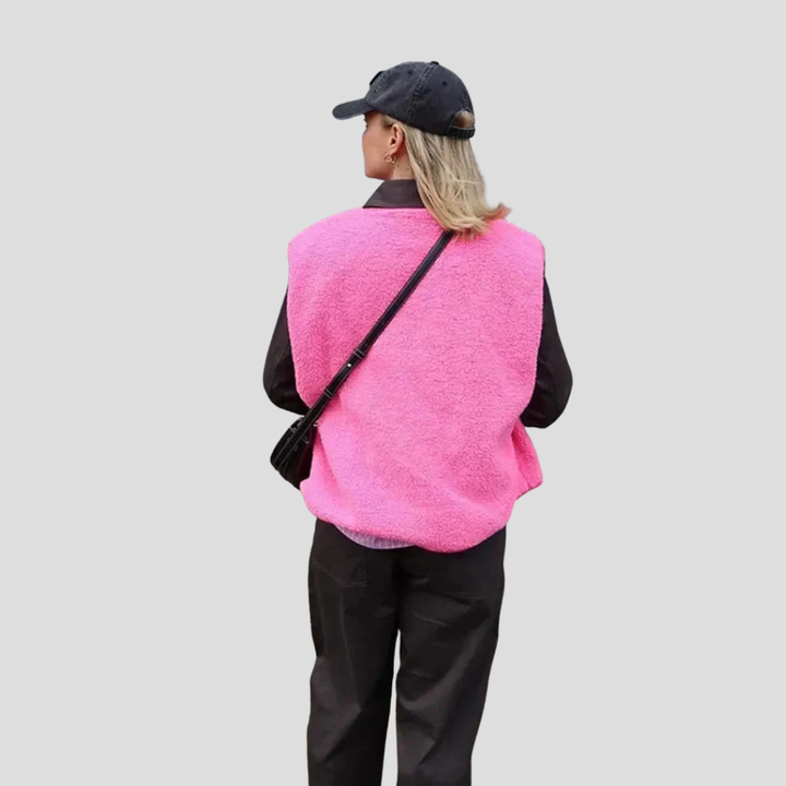 Trendy uld bodywarmer til kvinder
