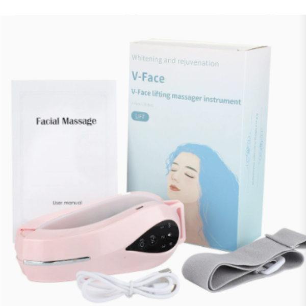 LiftSculpt Duo | Dobbelthagemassager med V-face-formning og varmefunktion