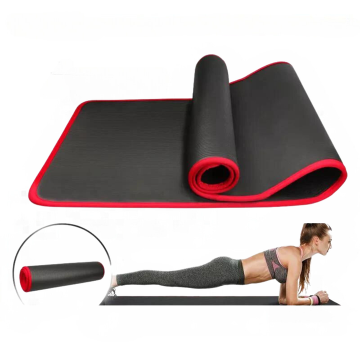 Ekstra tyk skridsikker yogamåtte - FlexiMat