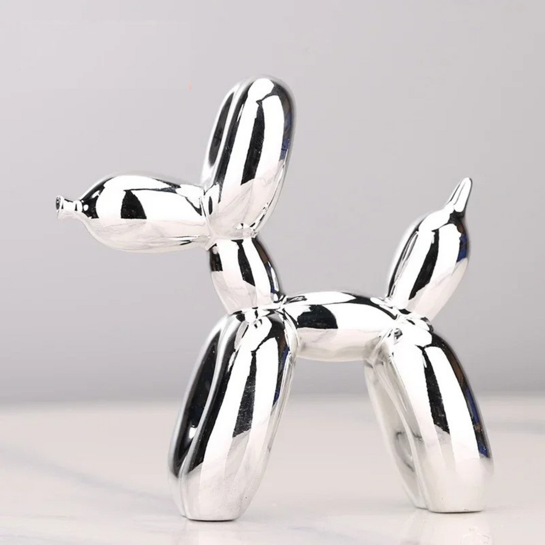 Ballonhund-skulptur | Banksy moderne kunst-dekoration