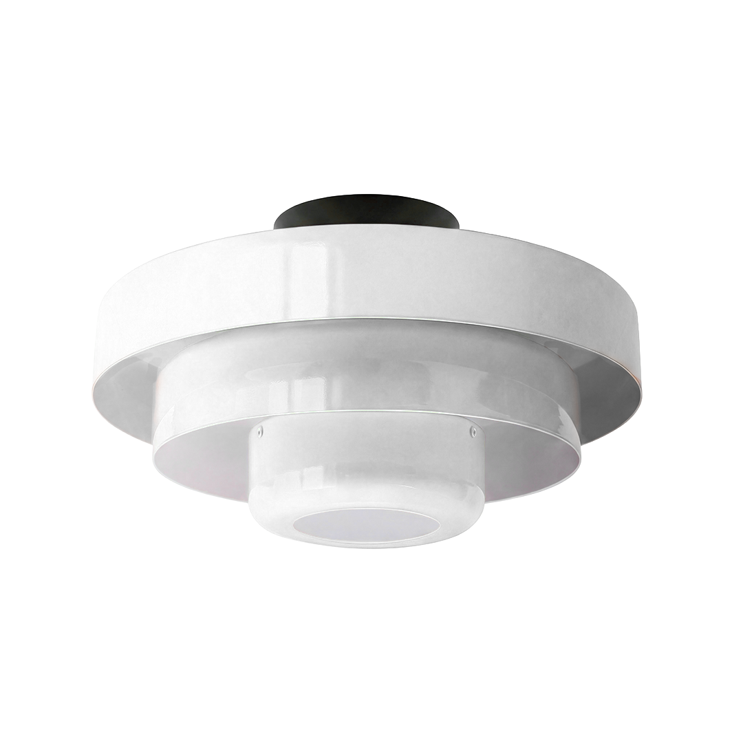Vanesly Bauhaus rund tre-lags macaron loftlampe