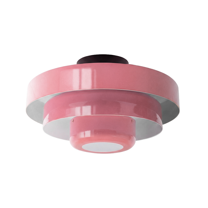 Vanesly Bauhaus rund tre-lags macaron loftlampe