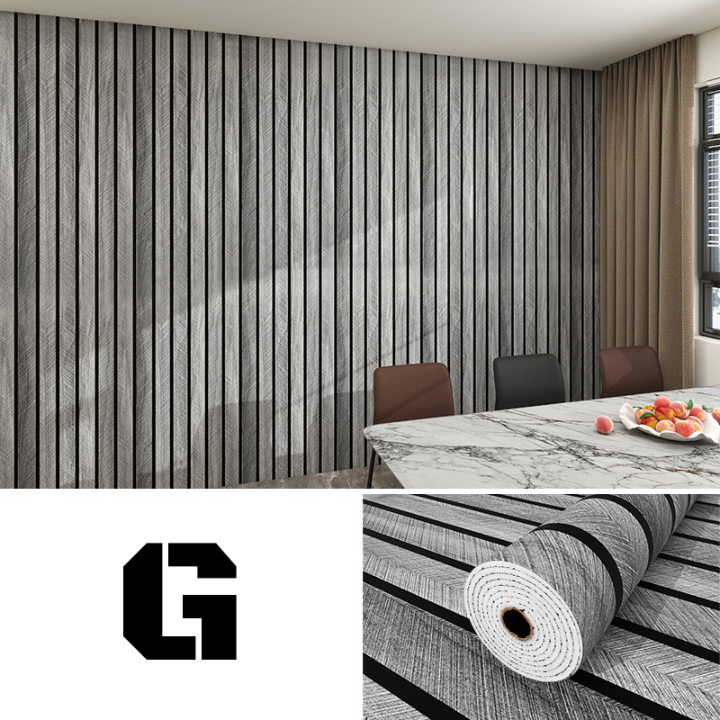 Vægpanel | Moderne lamel-design | Slidstærk mat overflade, stænktæt | StylaSheen