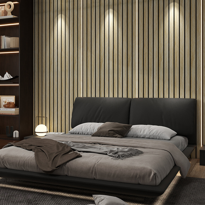 Vægpanel | Moderne lamel-design | Slidstærk mat overflade, stænktæt | StylaSheen