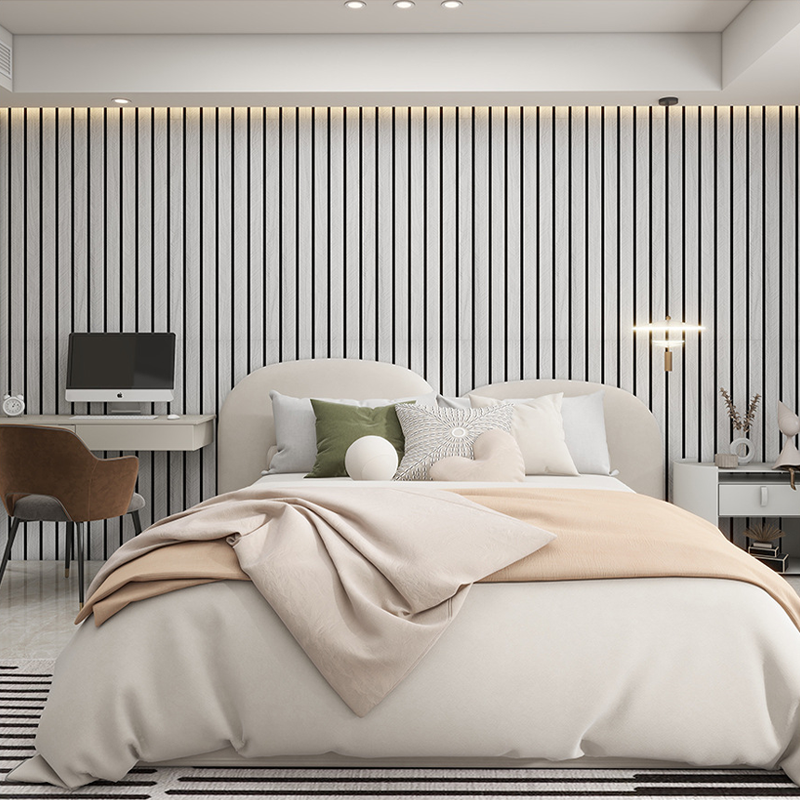 Vægpanel | Moderne lamel-design | Slidstærk mat overflade, stænktæt | StylaSheen