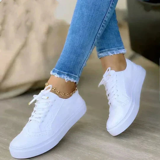 Kvinders Ortopædisk Lace-Up Sneakers