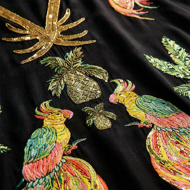 Vid ankellang kaftan - Luana