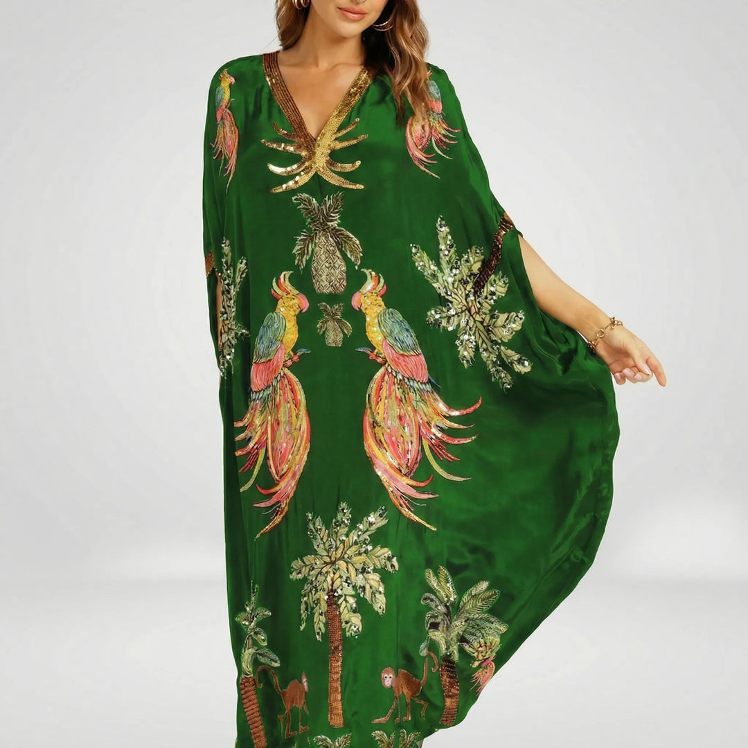 Vid ankellang kaftan - Luana