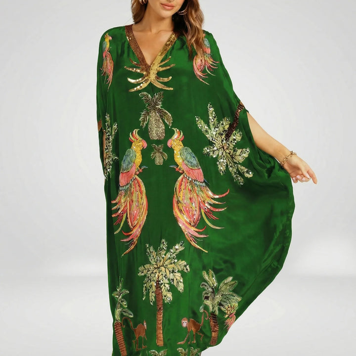 Vid ankellang kaftan - Luana