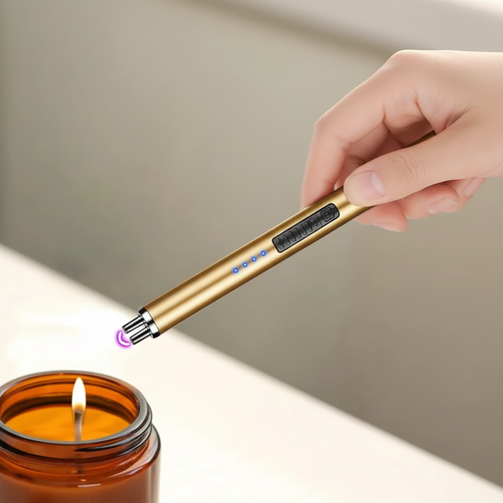 Genopladelig plasmalighter - Windproof