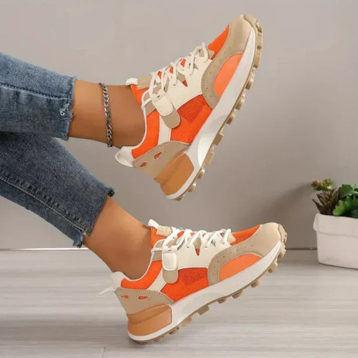 Colour-block sneakers til kvinder - Nadine