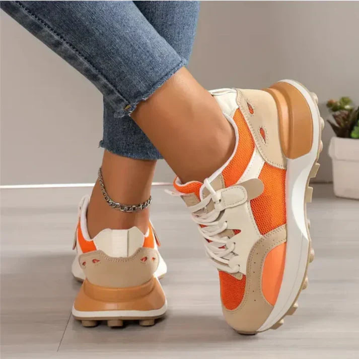 Colour-block sneakers til kvinder - Nadine