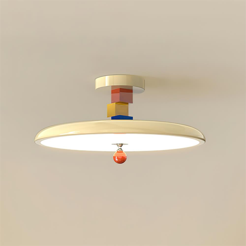 Zeno geometrisk akryl-loftlampe