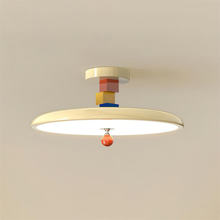 Zeno geometrisk akryl-loftlampe