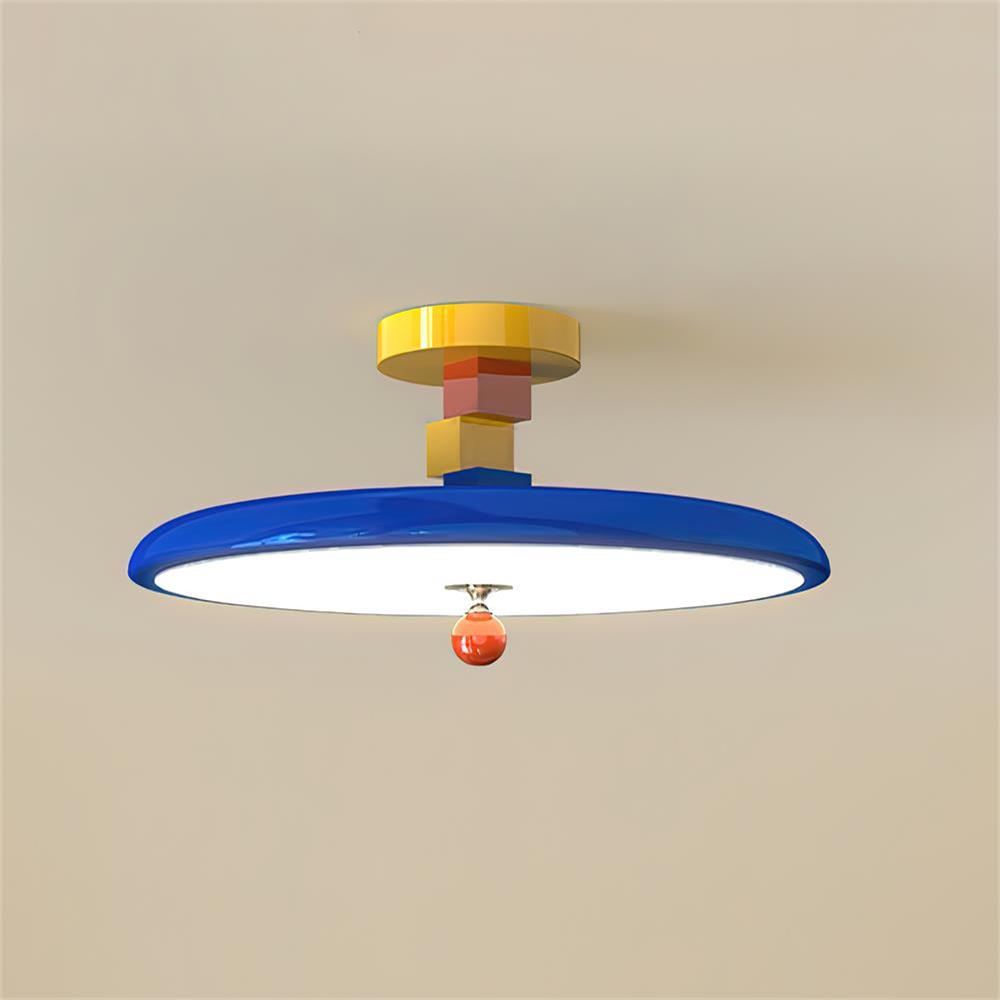 Zeno geometrisk akryl-loftlampe