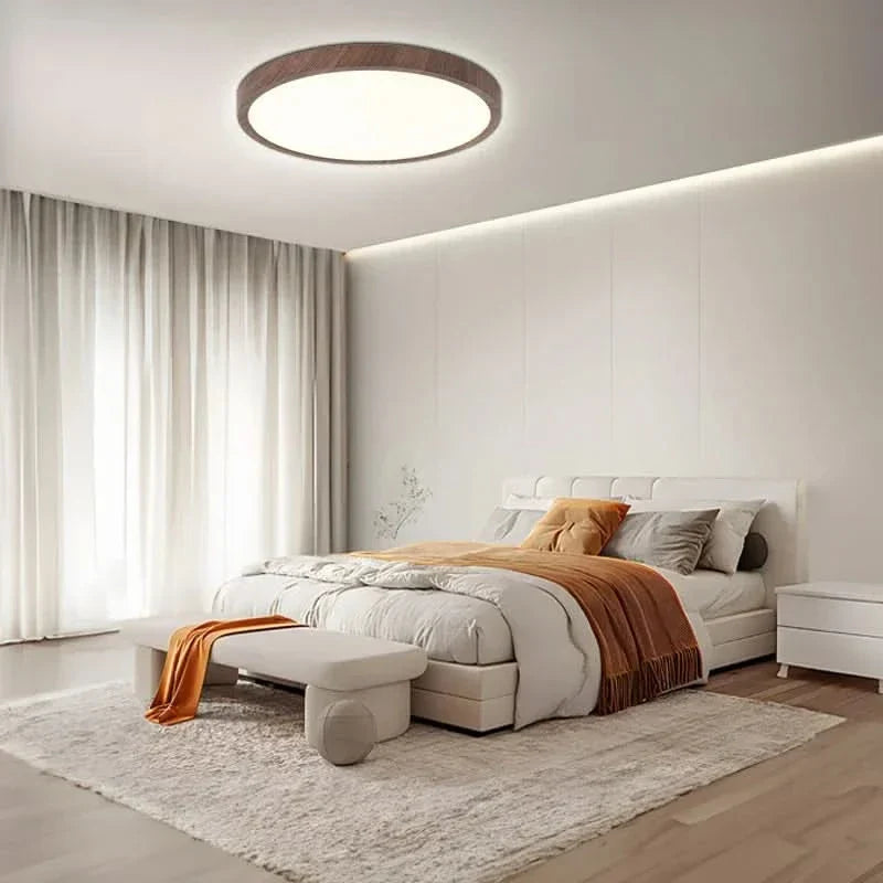 Ultratynd rund LED-loftlampe