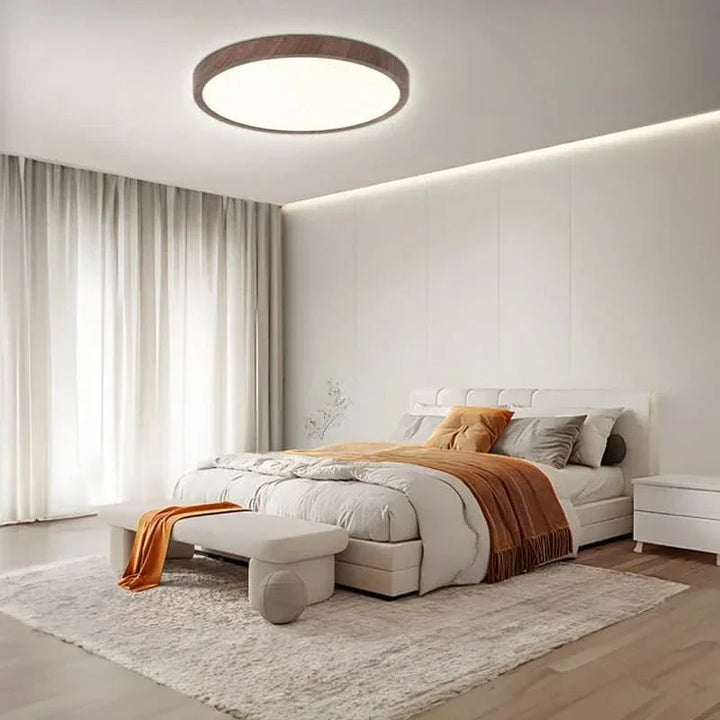 Ultratynd rund LED-loftlampe