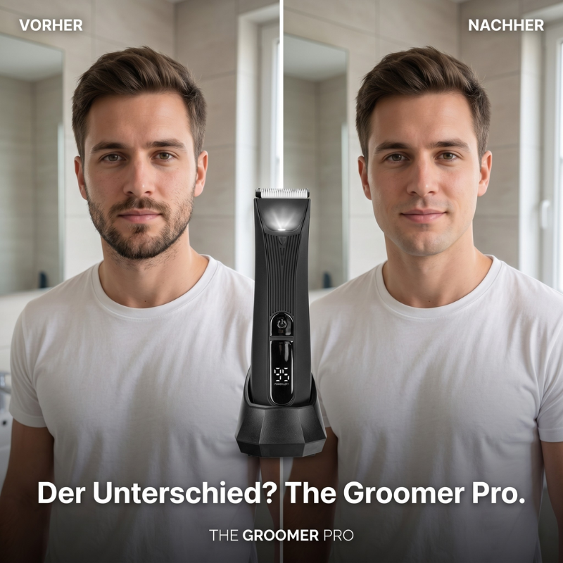 Alt-i-en-trimmer til skæg, hår og krop
