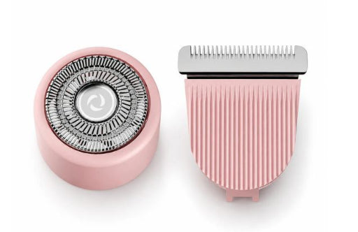 2 In 1 Hair Remover Women's Double Head Shaver Private Pubic Hair Trimmer Electric Razor Wet Dry Electric Body Hair