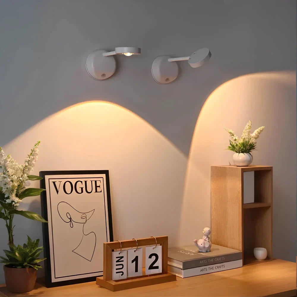 Trådløs spotlampe med bevægelsessensor - LumaFlex