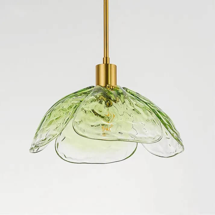 Hængelampe med blomsterblad - Elegant natlampe