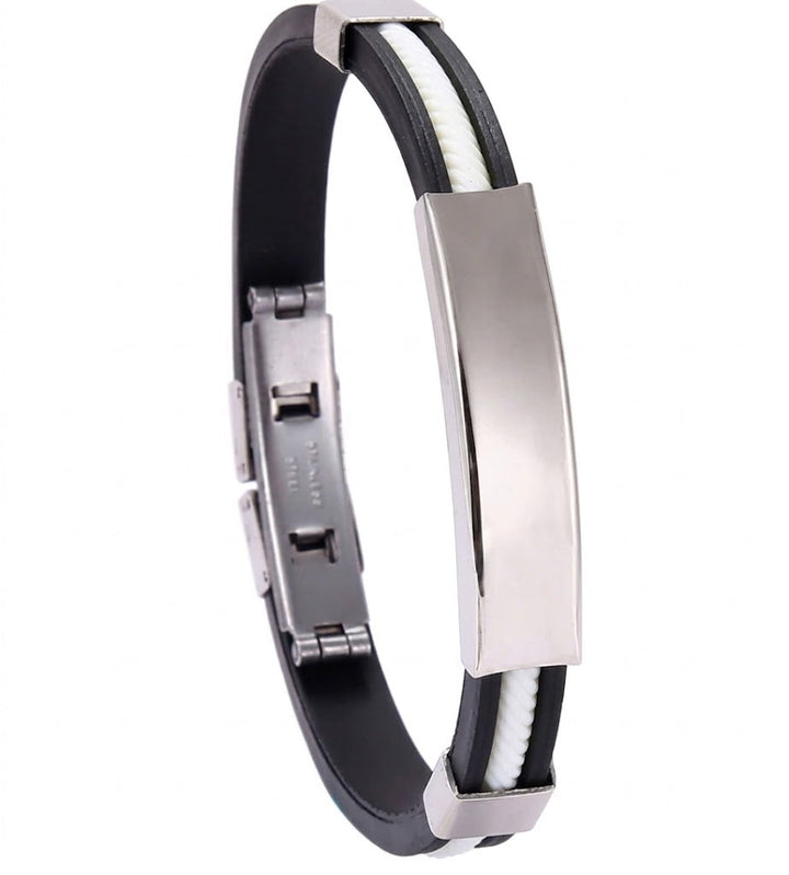 IonPRO® Titanium-look armbånd – Justerbart og alsidigt design