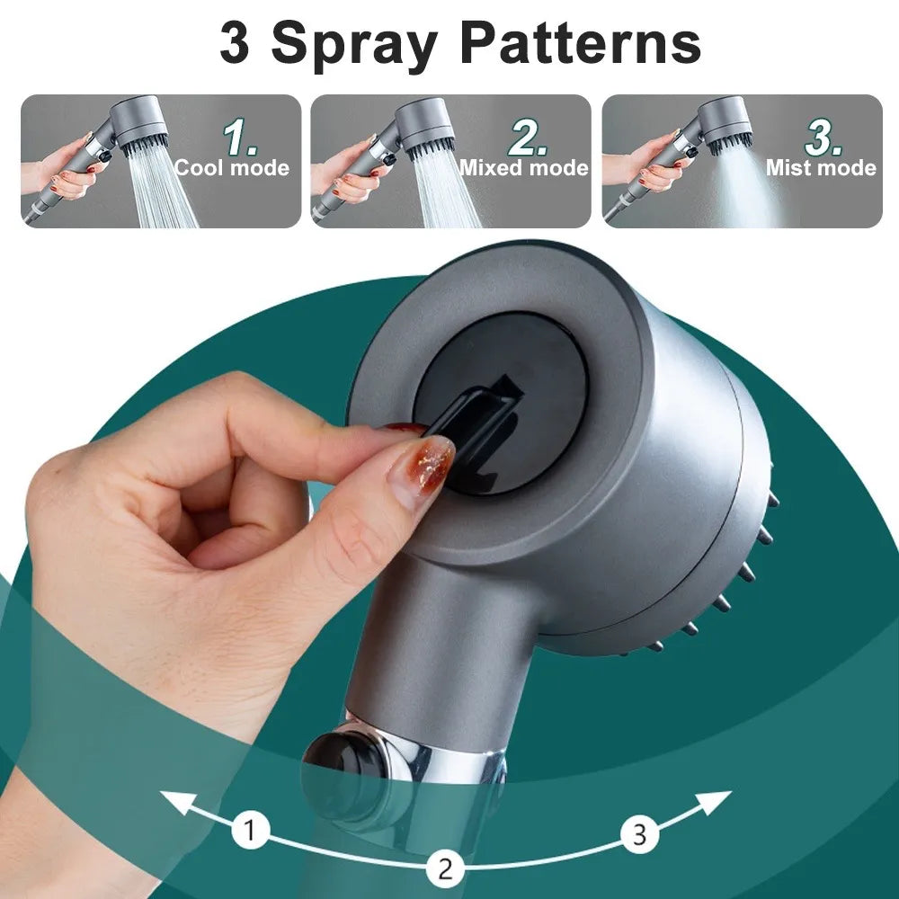 Bruserhoved – PowerSpray – øget vandtryk – spa-oplevelse