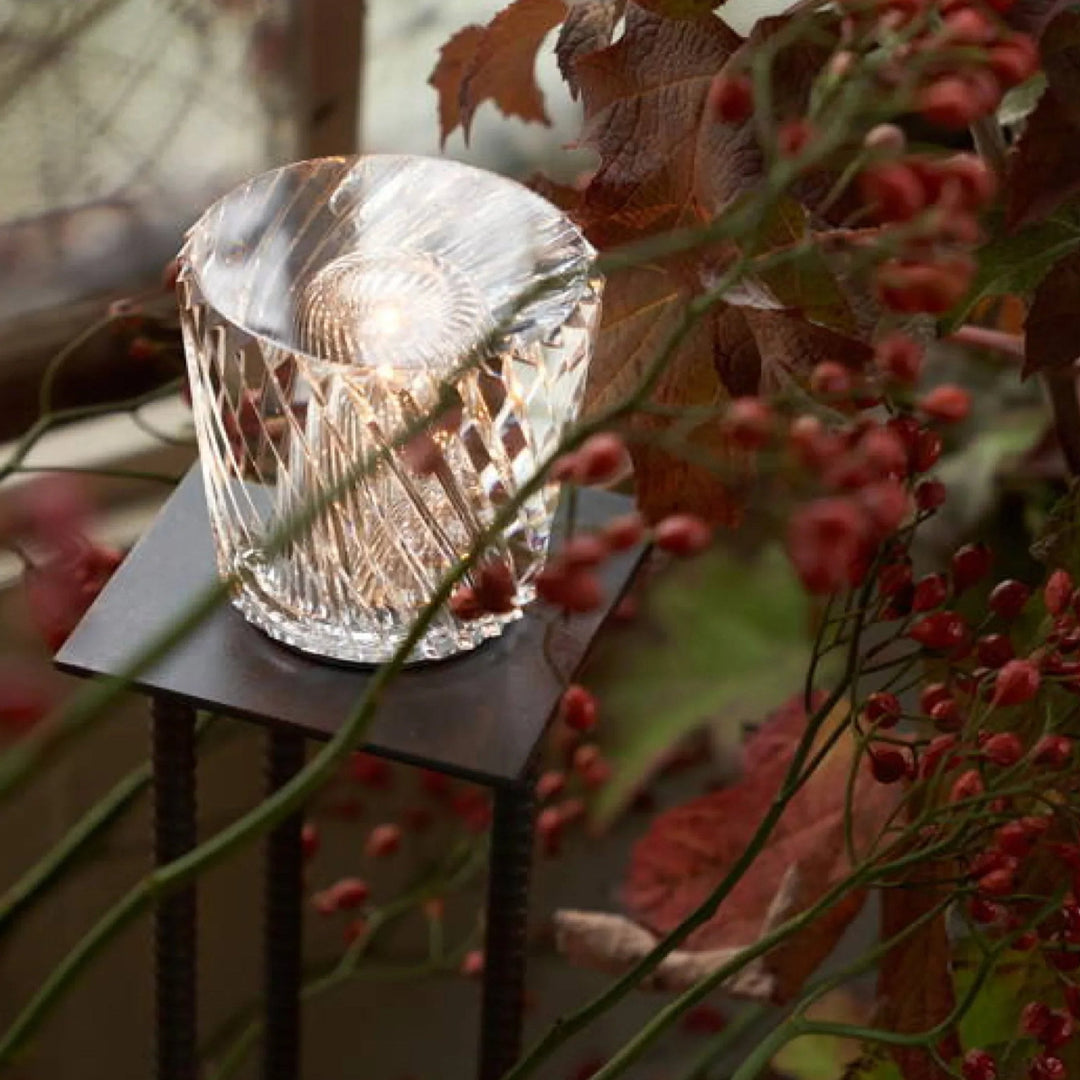 Genopladelig krystalbordlampe med diamantdesign – luksusudgave