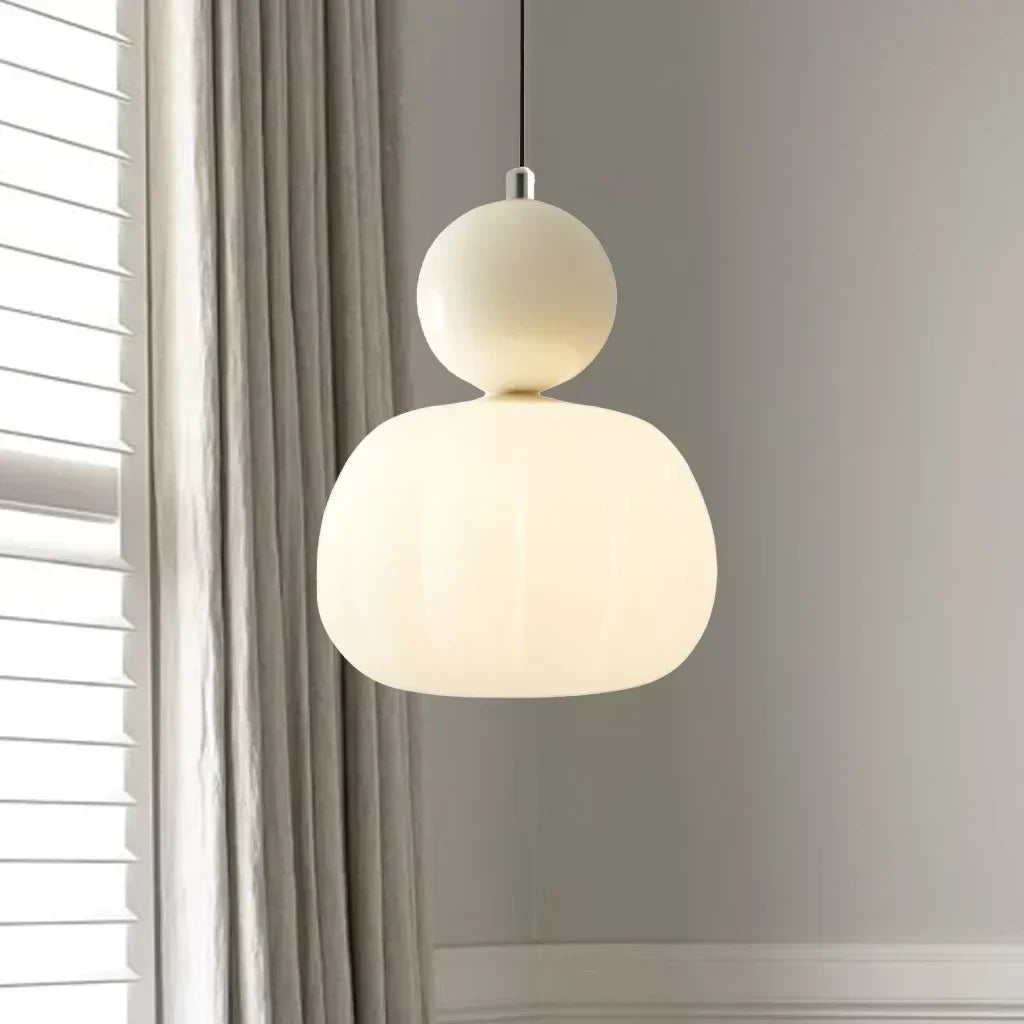 CrèmeLuma lysekrone - Art deco-design