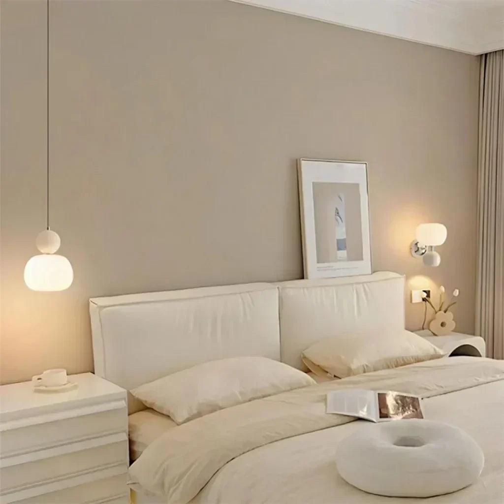 CrèmeLuma lysekrone - Art deco-design
