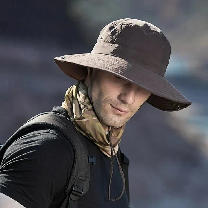 SUNSAFE-hat – Åndbar solhat med UV-beskyttelse til udendørseventyr
