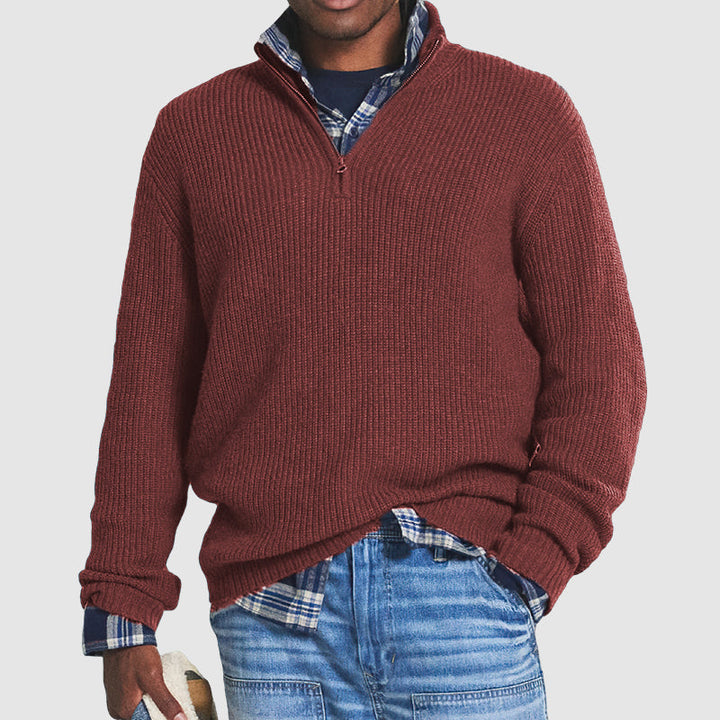 Business casual-trøje i kashmir – Victor