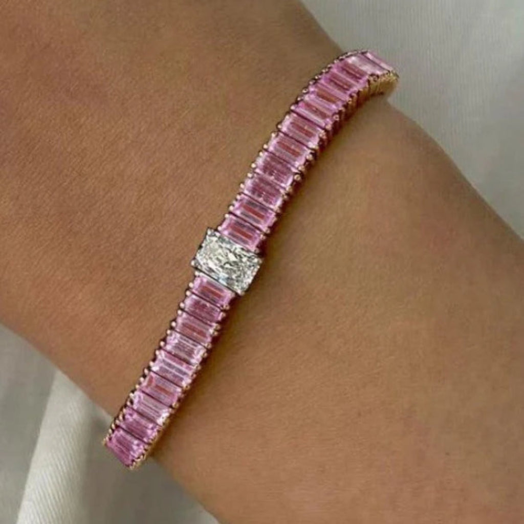 Minimalist Zircon Niche Design Bracelet