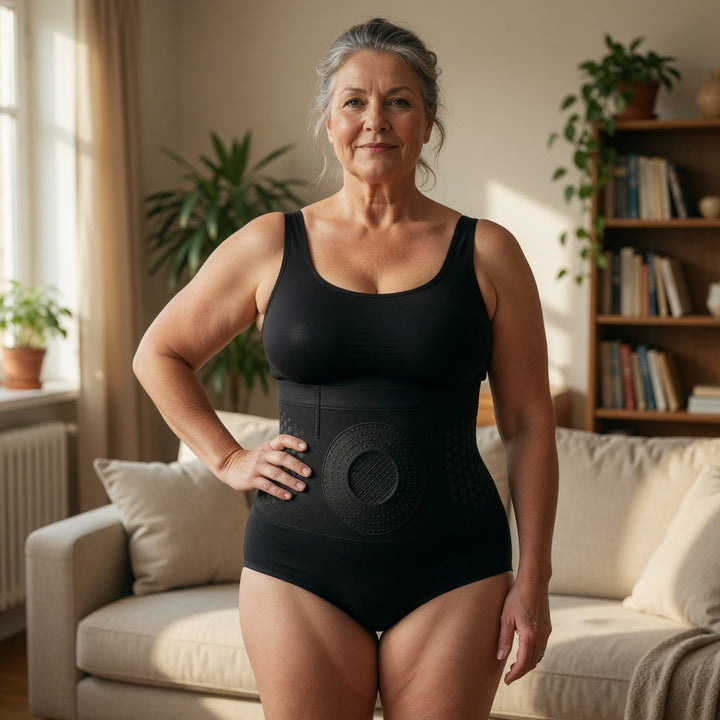 Stofskiftestimulerende shaping-shorts til en slank, fast silhuet