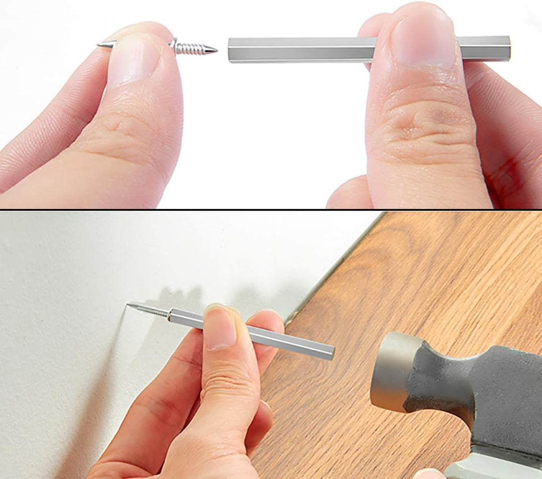 Dobbelthovedede afslutningsstifter med hjælpeværktøj - Drill-Free, Hidden-Head Installation