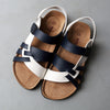 Mænds Simple Hul-ud Flad Kork Sandaler