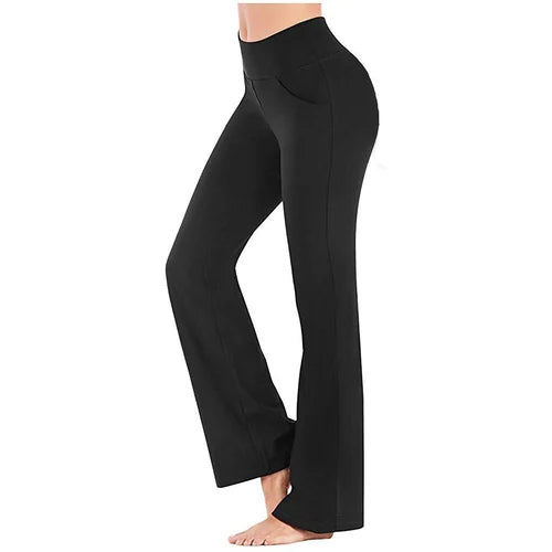 Yogabukser med høj talje til damer – Selina