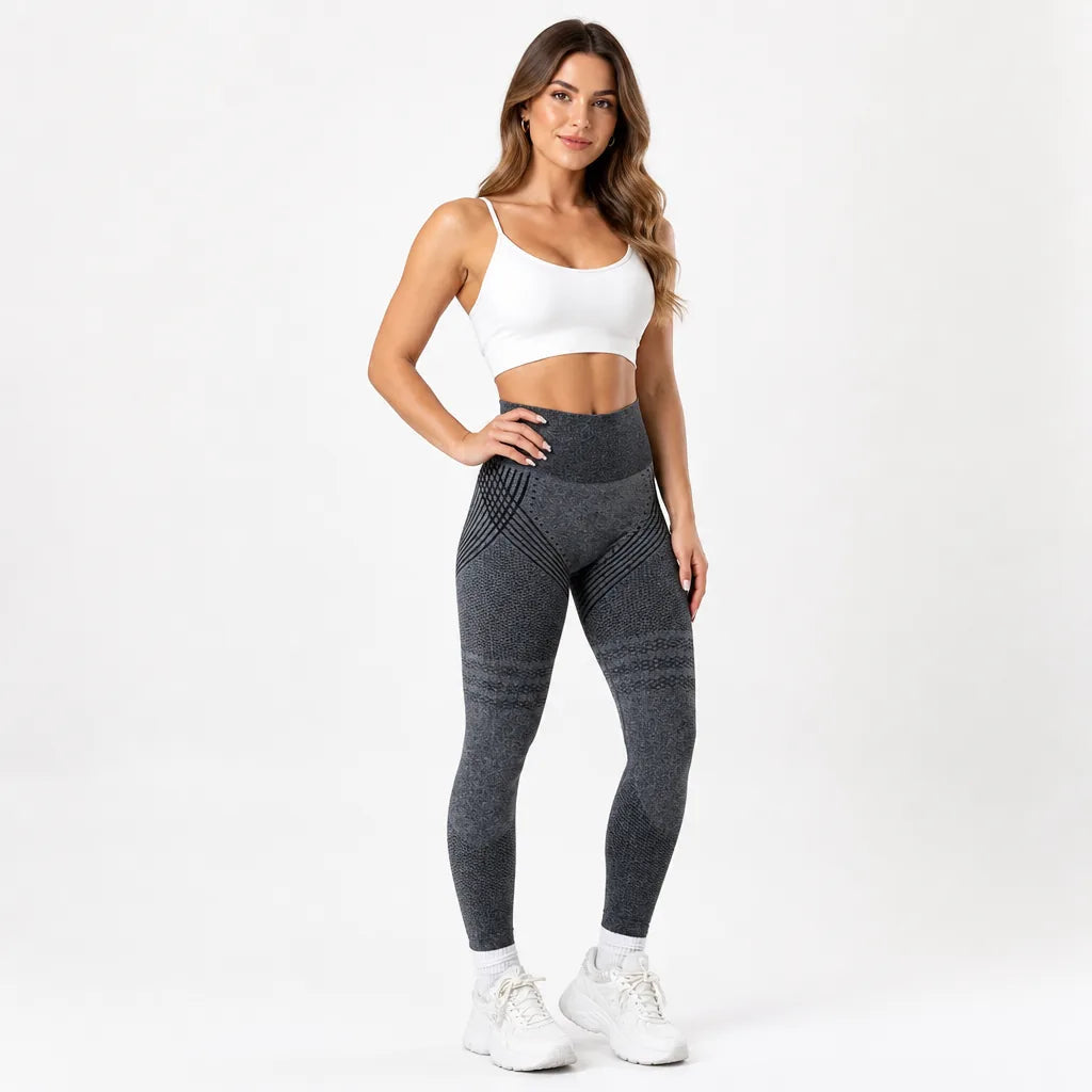 Curvay 3D Sculpt Leggings - cellulite-udglattende kompression