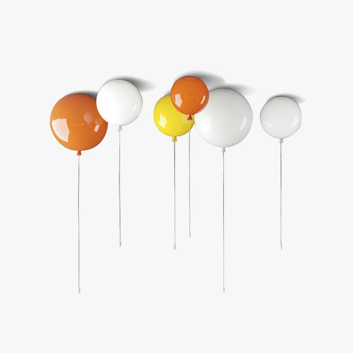 Kompakt og moderne LED-loftlampe Balloon – AuraLite