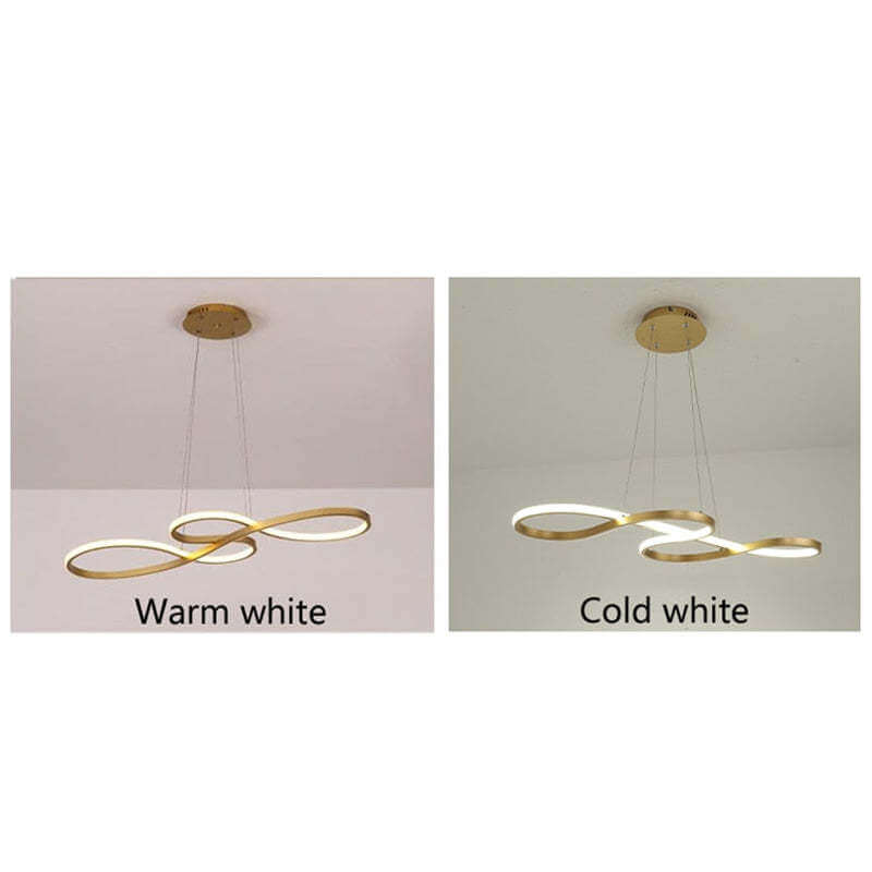 LED-pendellampe med nodeform - Moderne belysning